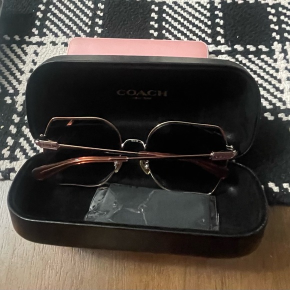 Coach Rose Gold Oversized Sunglasses - Picture 2 of 7